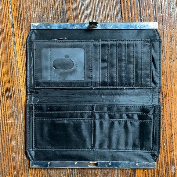 Bags Classic Black Ostrich Wallet Poshmark